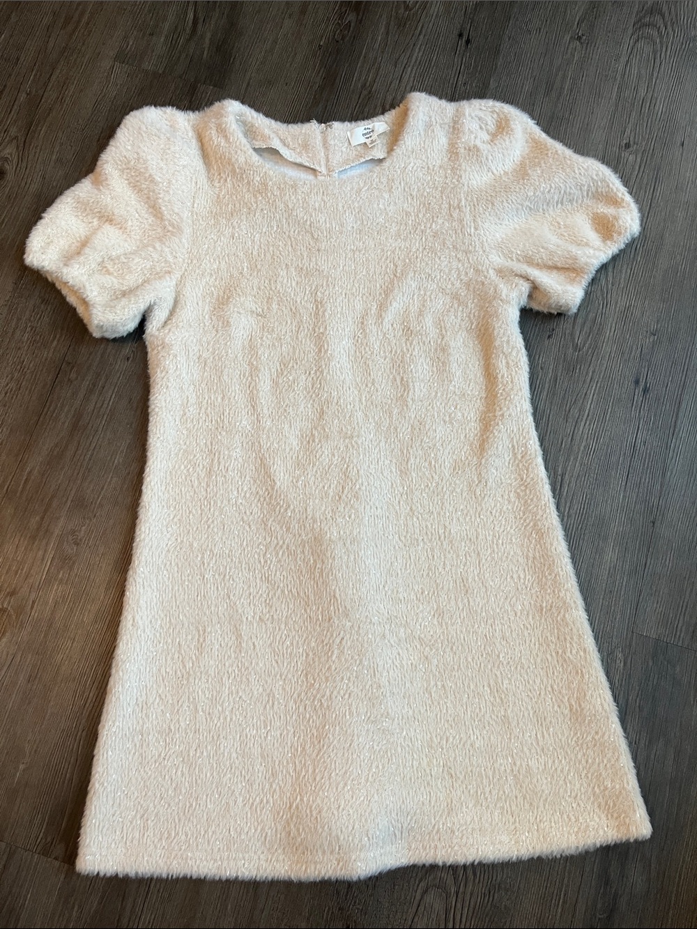 ENTRO Puff-Sleeve Mini Dress